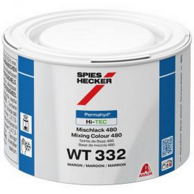 500ml Spies Hecker Permahyd Hi-TEC 480 WT332 Maroon Tinter (Each)
