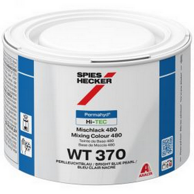500ml Spies Hecker Permahyd Hi-TEC 480 WT370 Bright Blue Pearl T