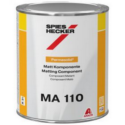 1ltr Spies Hecker Permasolid MA 110 Matt Component Additive (Each)