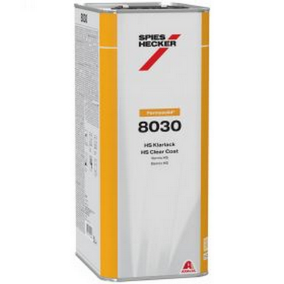 5ltr Spies Hecker Permasolid 8030 HS Clearcoat (Each)
