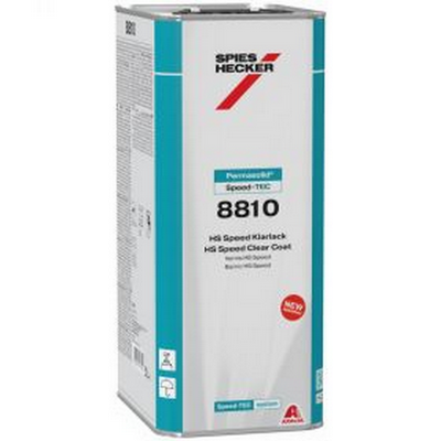 5ltr Spies Hecker 8810 Permasolid Speed-Tec Hs Clearcoat (Each)