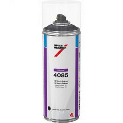 400ml Spies Hecker 4085 Priomat 1K Wash Primer Spraymax (Black) (Each)