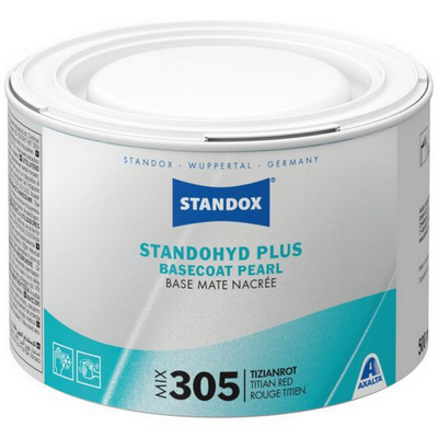 500ml Standox Standohyd Mix 305 Titan Red Pearl Tinter (Each)