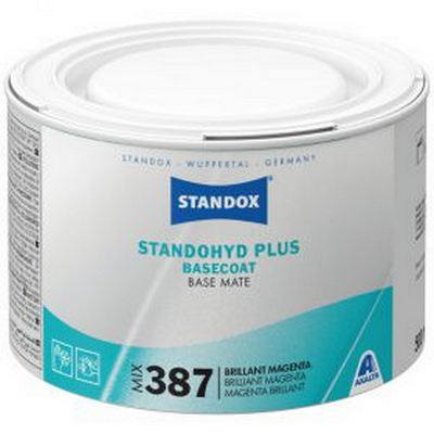 500ml Standox Standohyd Mix 387 Brilliant Magenta Tinter (Each)