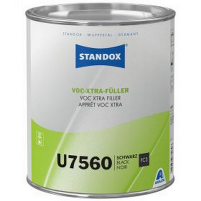 3.5ltr Standox U7560 VOC Xtra Filler Black (Each)