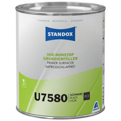 3.5ltr Standox VOC Pro Black Non Stop Primer Surfacer (Each)