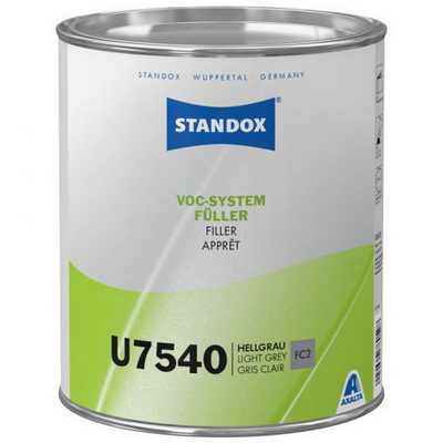 3.5ltr Standox U7540 VOC System Filler Grey (Each)