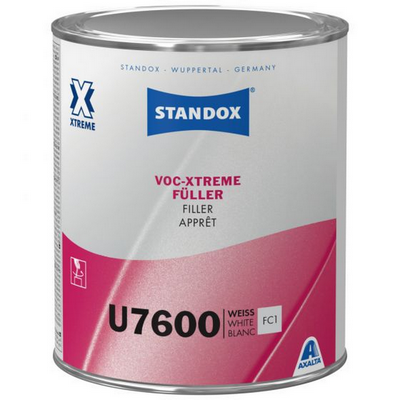 1ltr Standox U7600 VOC Xtreme Filler White (Each)
