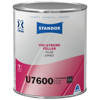 1ltr Standox U7600 VOC Xtreme Filler Black (Each)