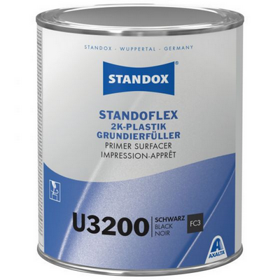 1ltr Standox Standoflex U3200 2K Light Grey Plastic Primer Surfa