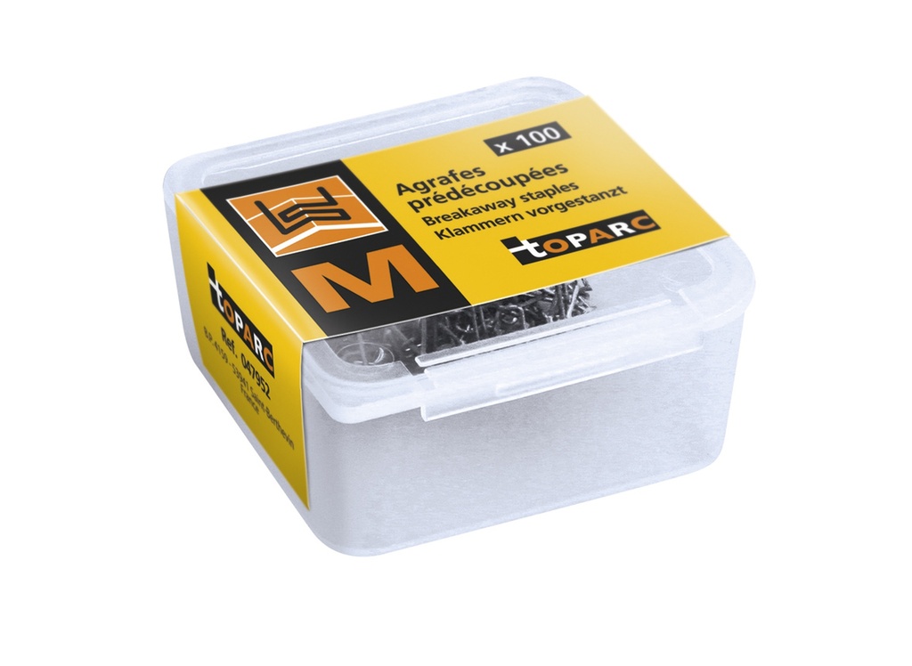 GYS 100 EXTERNAL ANGLE BREAKAWAY STAPLES (M)