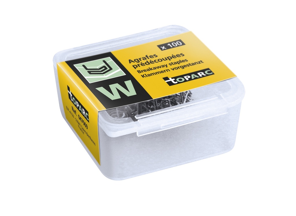 GYS 100 INTERNAL ANGLE BREAKAWAY STAPLES (W)