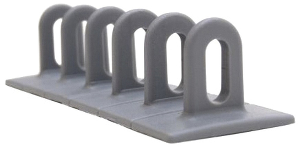 GYS SET OF 3 GREY FLAT PLASTIC MULTIPADS (6x50x156mm)