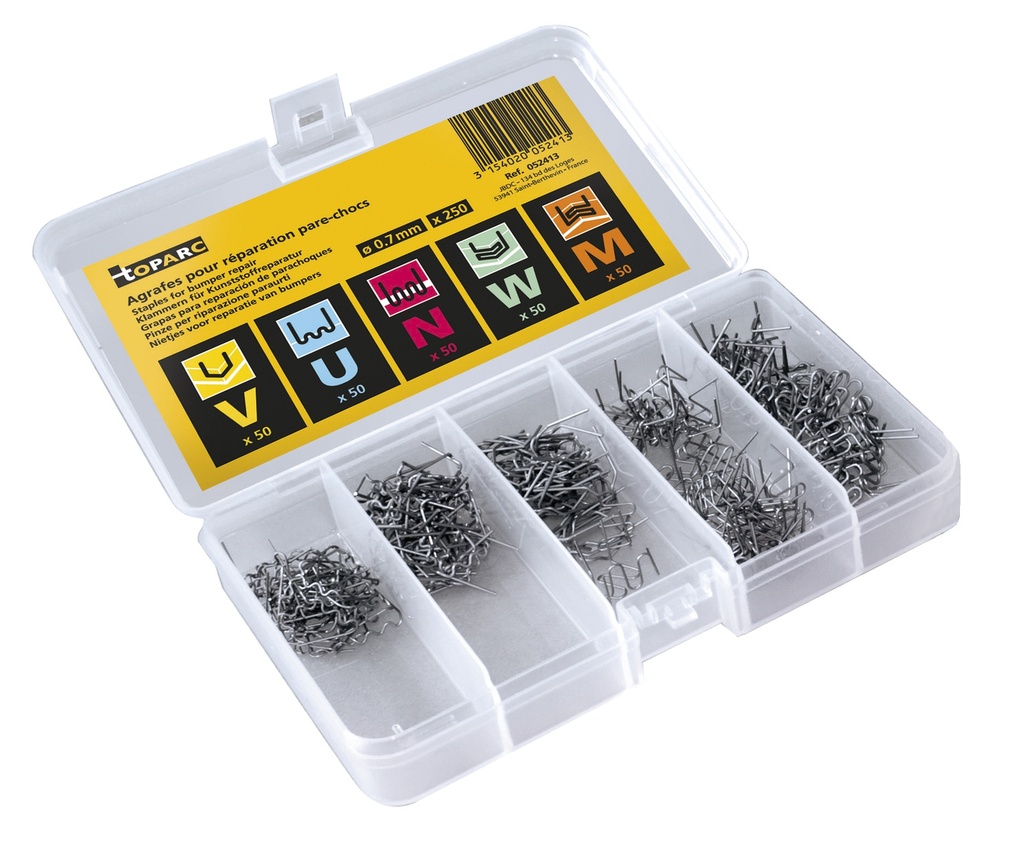 GYS BUMPER REPAIR 250 STAPLES BOX