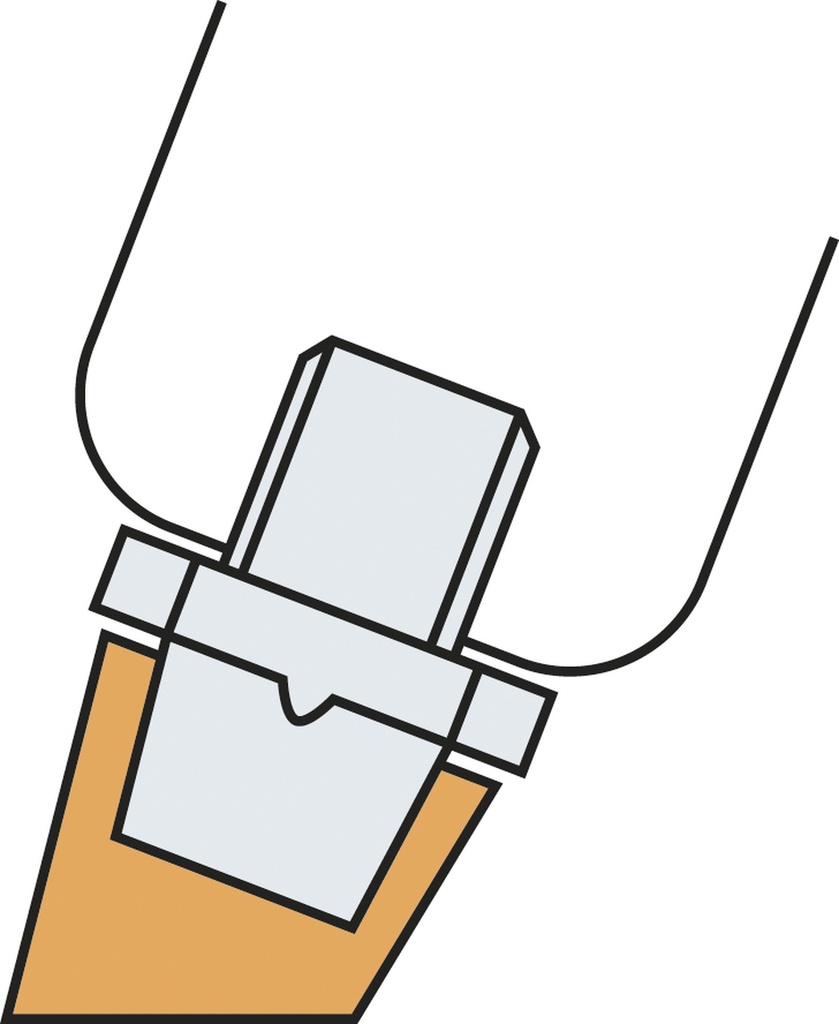 GYS SET OF 2 BRASS M10 CAPS FOR X4 ARMS