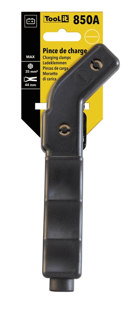 GYS CURVED INSULATED CLAMP 850A BLACK - on card