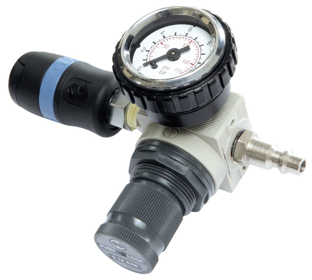 GYS PRESSURE REGULATOR 0-10 BAR WITH AIR CONNECTION (FR)