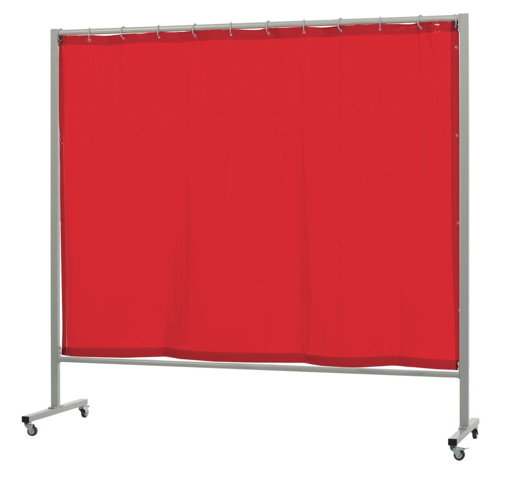GYS ORANGE WELDING CURTAIN OPTI 215.O ON WHEELS 2x2.15m