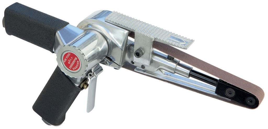 GYS PNEUMATIC BELT SANDER WITH ADJUSTABLE HEAD (20x520mm)