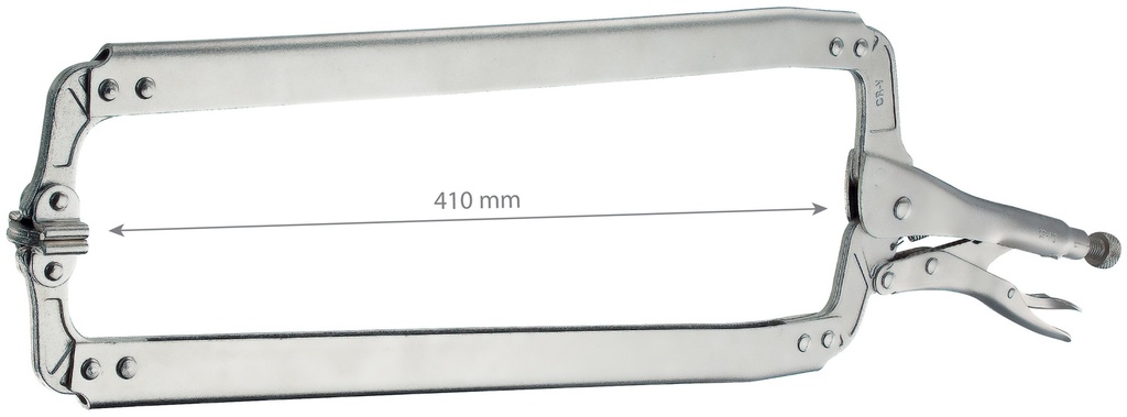GYS FLAT-END VICE CLAMP x2 (610mm)