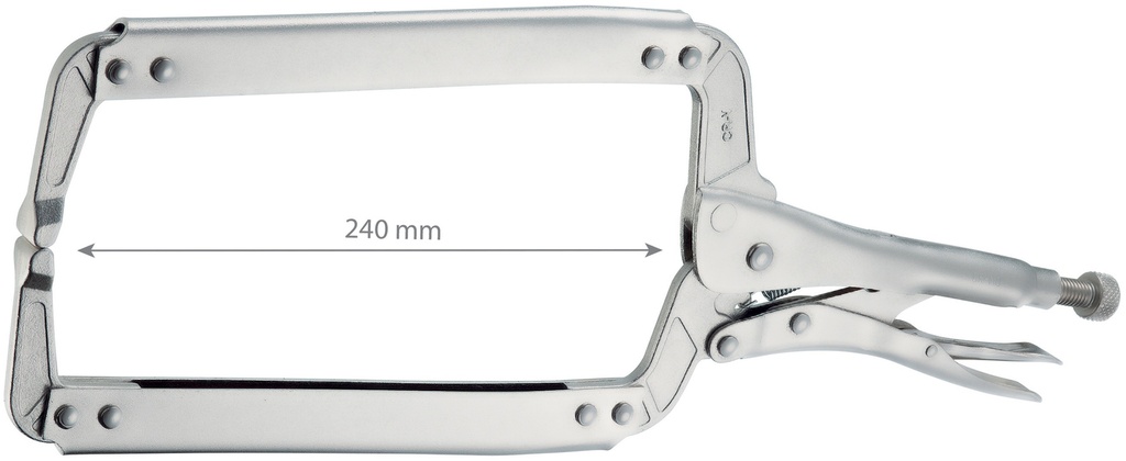 GYS NARROW-END VICE CLAMP x4 (460mm)