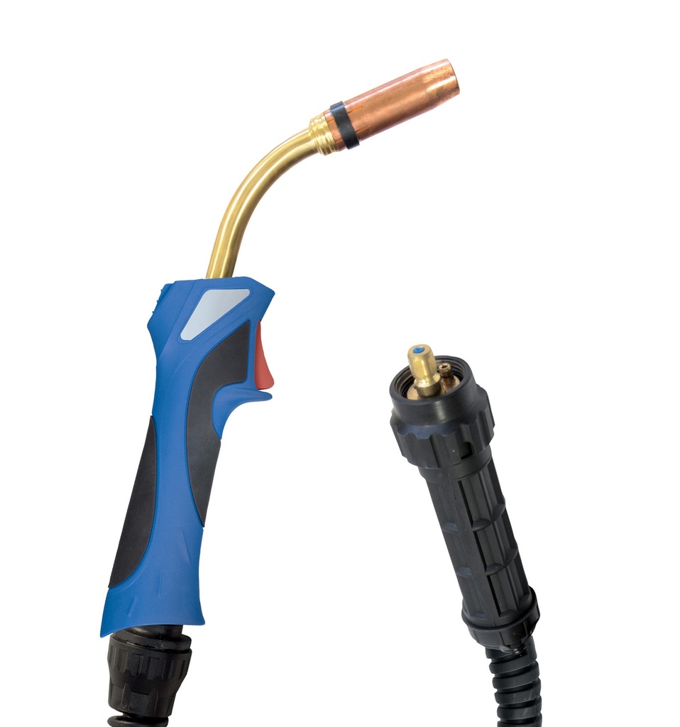 GYS TOPARC MIG TORCH 350A - AIR - 4m - STEEL (Ø1.2mm-M8)