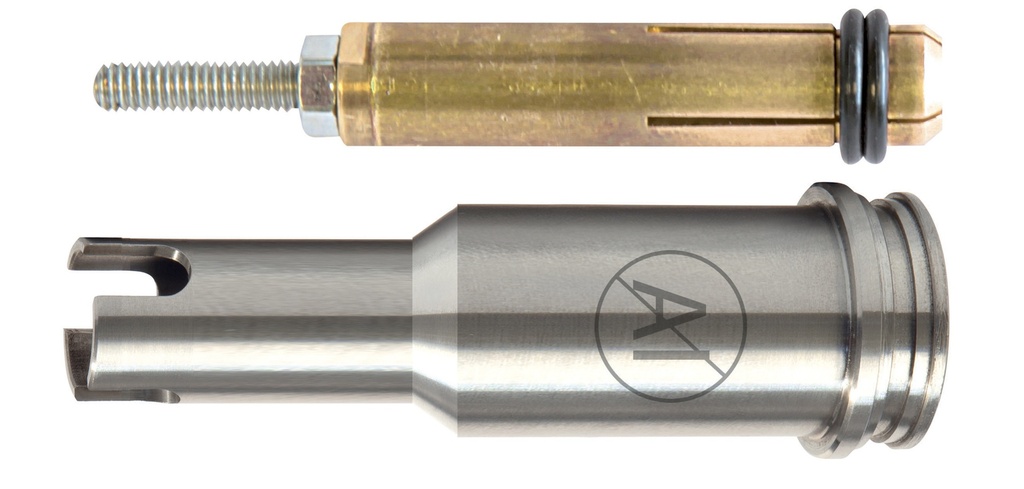 GYS M5 STUD SUPPORT CHUCK & LONG BARREL