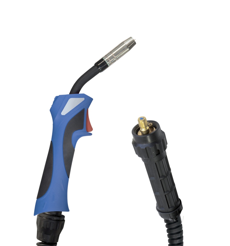 GYS TOPARC MIG TORCH 250A - AIR - 3m - STEEL (Ø0.8mm-M6) - BLUE