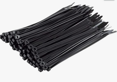 Swiftlon® 4.8 X 200MM Black Cable Ties (Pkt 100)