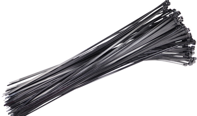 Swiftlon® 4.8 X 430mm Black Cable Ties (Pkt 100)