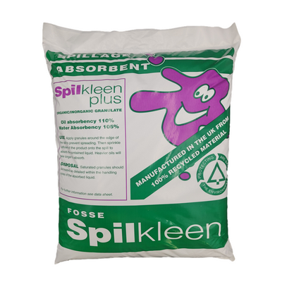 30ltr T-Euro Absorbent Granules Clay/Cellulose Mix With Fire Retardant Coating (Each)