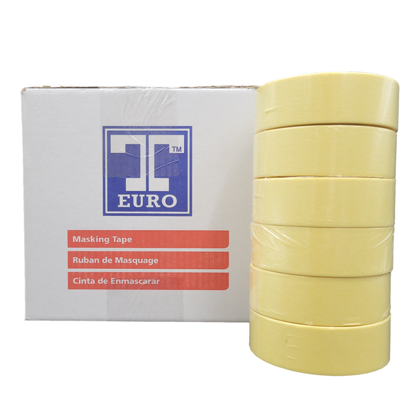T-Euro 36mm x 45m Low Bake Masking Tape (Pkt 24)