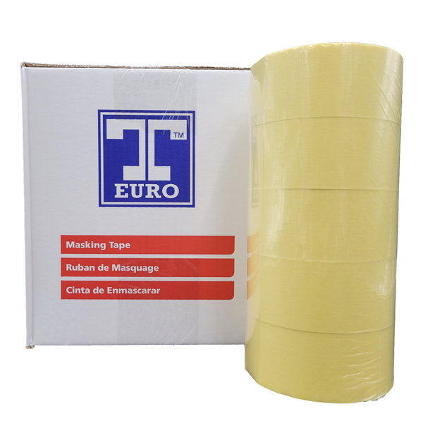 T-Euro 48mm x 45m Low Bake Masking Tape (Pkt 20)