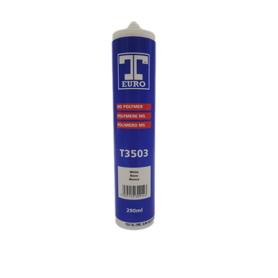 290ml T-Euro Ms Polymer Seam Sealer White Cartridge (Each)