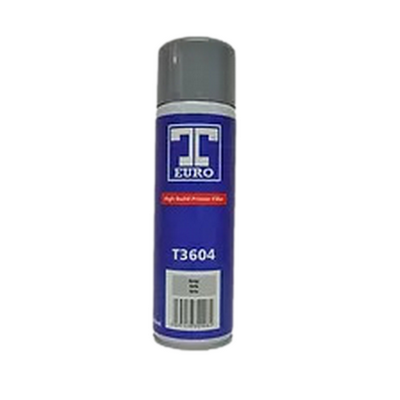500ml T-Euro High Build Primer Filler Aerosol Grey (Each)