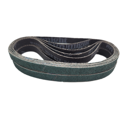 T-Euro P80 10mm x 330mm Zirconia Abrasive Belts (Pkt 10)