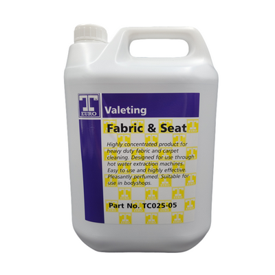 5ltr T-Euro Fabric & Seat Cleaner (Pkt 2)