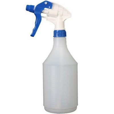 T-Euro 600ml Trigger Spray Bottle With Blue Adjustable Nozzl