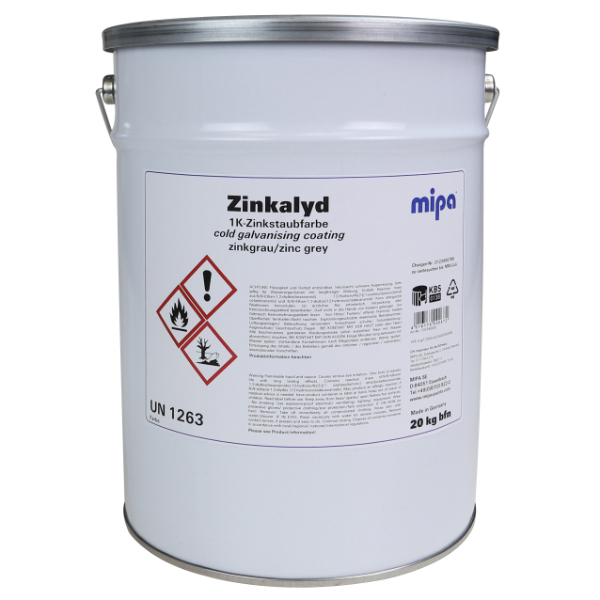 Mipa Zinkalyd Zinc Rich Epoxy Primer (20KG)