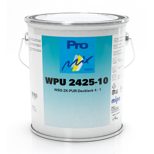 Mipa WPU 2425-10 WBS 2K PU Topcoat Matt 3 KG