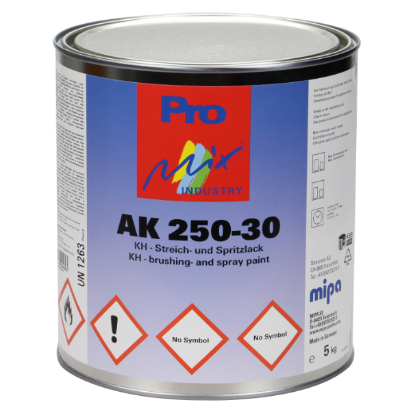 Mipa AK 250-30 Synthetic Topcoat Satin Matt (3.75KG)