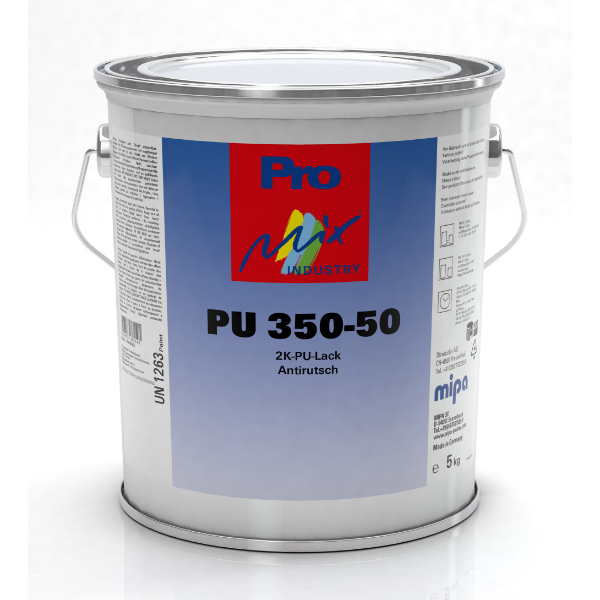 Mipa PU 350-50 2K PU Topcoat Anti-Slip Semi Gloss (3.75KG)