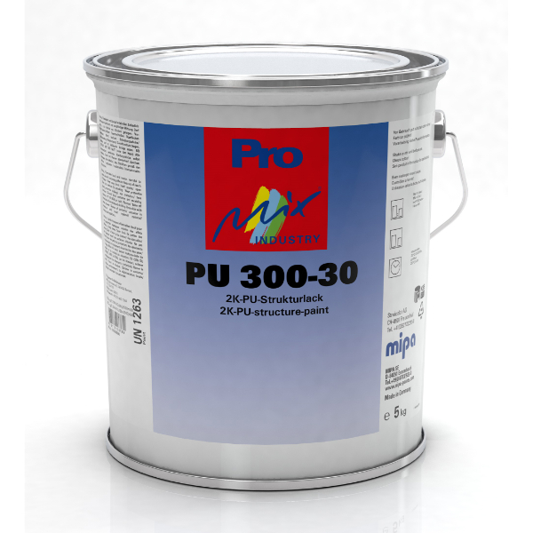 Mipa PU 300-30 2K PU Texture Topcoat Satin
Matt 3.8 KG