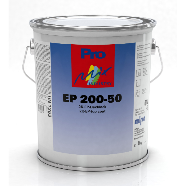 Mipa EP 200-50 2K EP Topcoat Semi Gloss (15.6KG)
