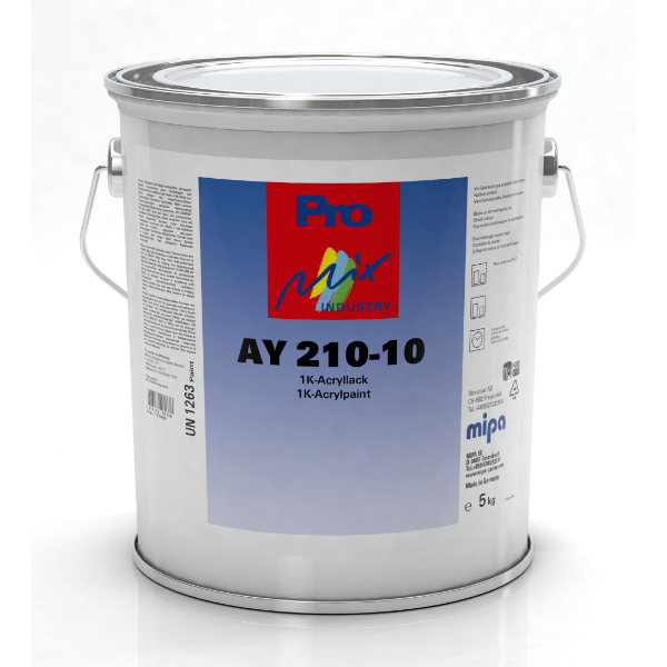 Mipa AY 210-10 1K Acrylic Topcoat Matt 3.8 KG