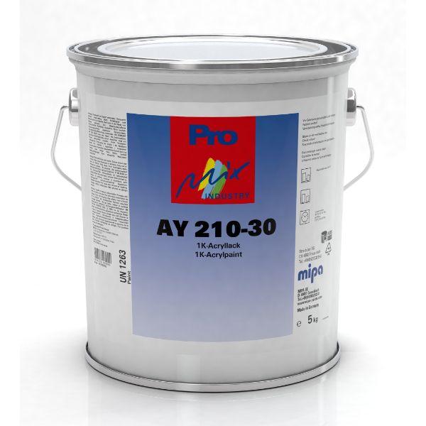 Mipa AY 210-30 1K Acrylic Topcoat Satin Matt (3.75KG)