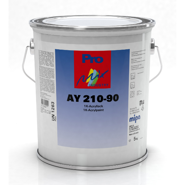 Mipa AY 210-90 1K Acrylic Topcoat Gloss (3.75KG)