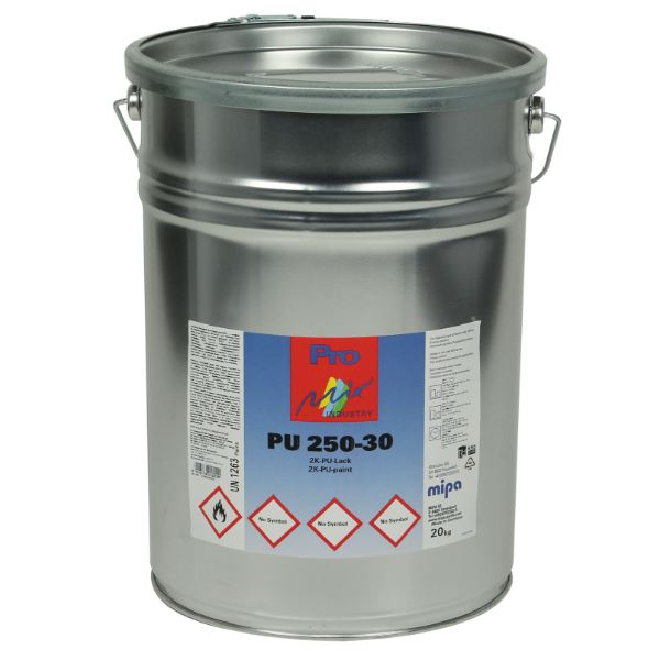 Mipa PU 250-30 2K PU Topcoat Satin Matt 15 KG