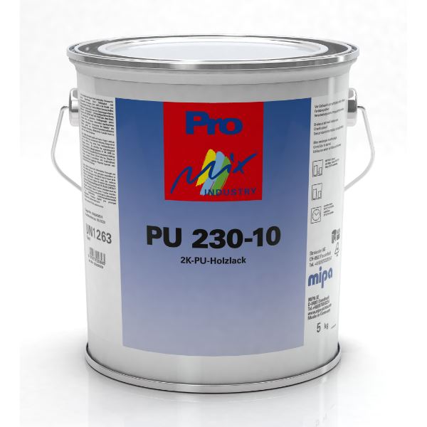 Mipa PU 230-10 2K PU Wood Topcoat Matt 3.8 KG