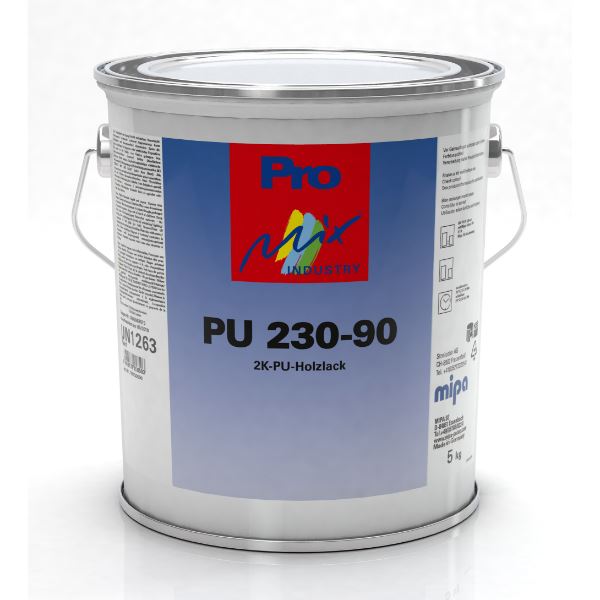 Mipa PU 230-90 2K PU Wood Topcoat Gloss (3.75KG)